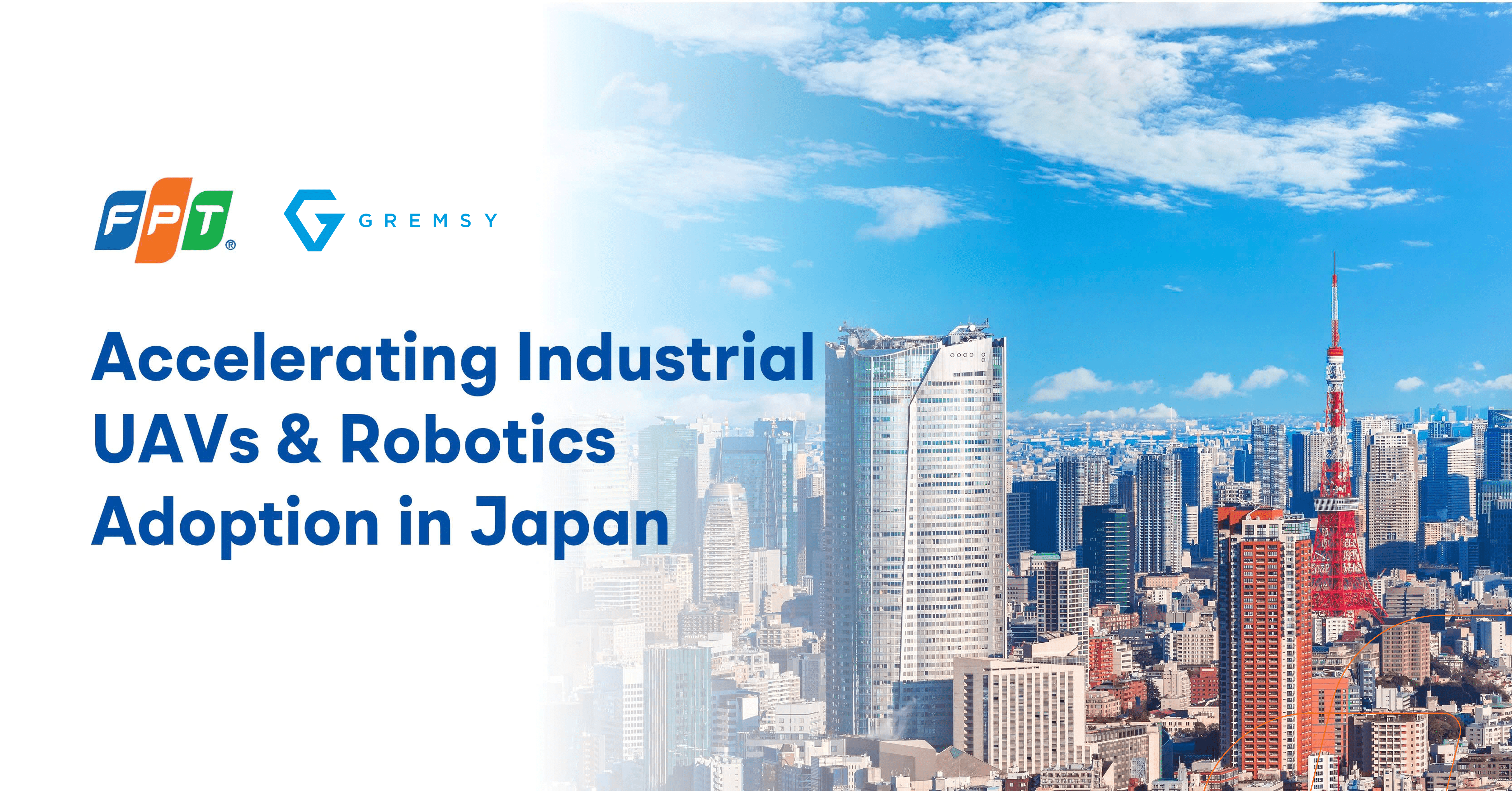 ＦＰＴとGremsy、日本における産業用ドローン・ロボティクス活用の拡大に向け戦略的パートナーシップを締結