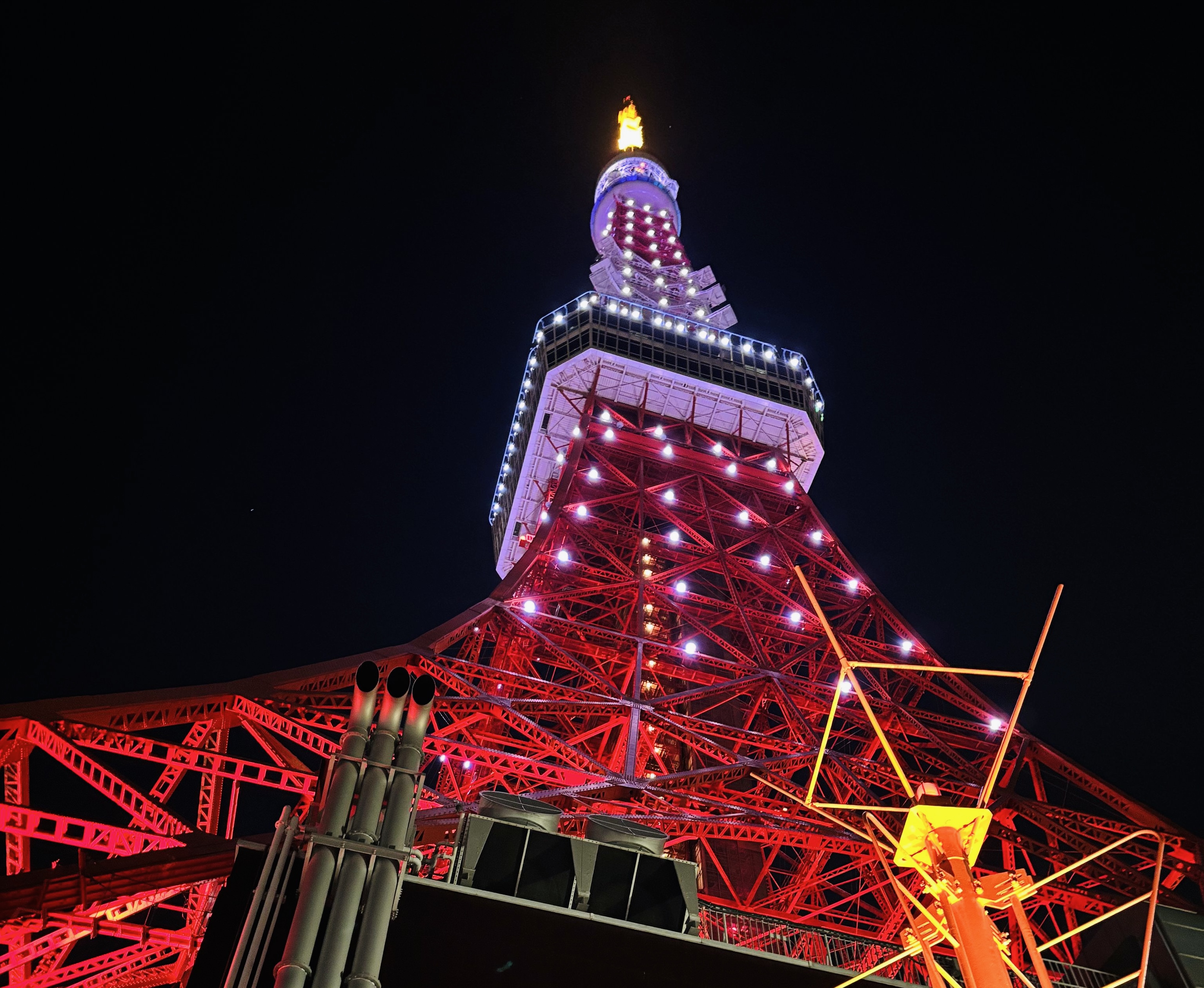 Tokyo Tower Silver Ribbon Light Up