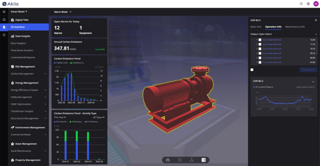 Akila 3D Interface