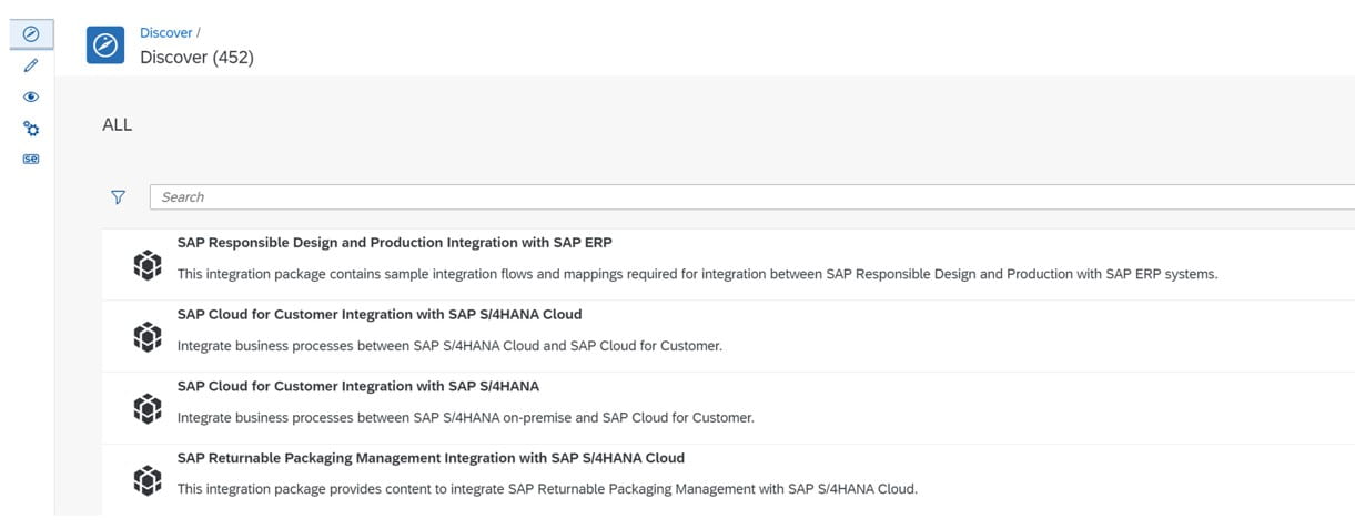 SAP社より、種類豊富なIntegrationソリューションが提供されている。自由に利用・改修は可能